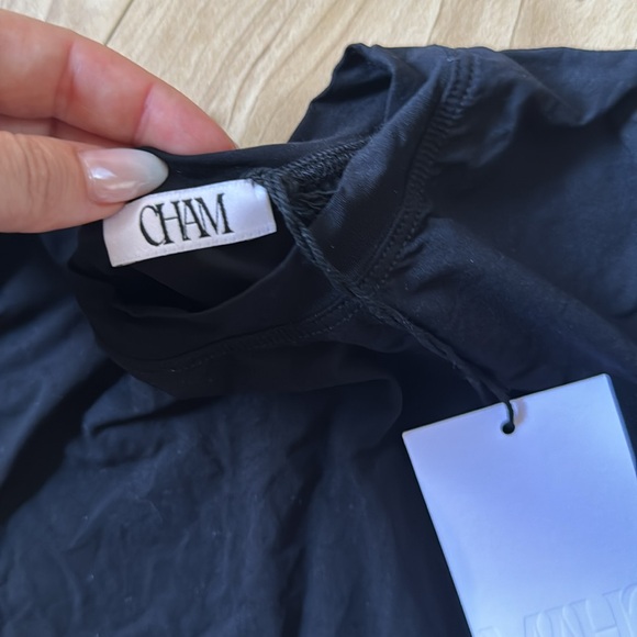 CHAM MINI DRESS - BLACK - Picture 3 of 6